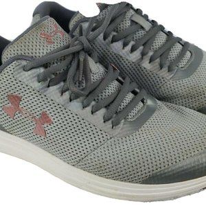 Under Armour UA GGS Surge Gray/White Running Shoes
